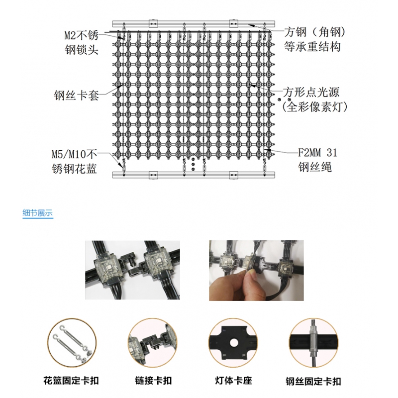 P38.5 LED 網(wǎng)格屏，LED網(wǎng)格軟屏，戶(hù)外LED網(wǎng)格屏